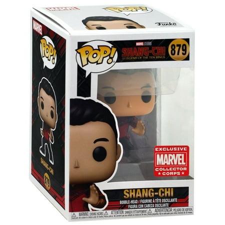 Funko POP! Marvel Shang-Chi and the Legend of the Ten Rings Shang-Chi #879 Collector Corps Exclusive [POP! Protector]