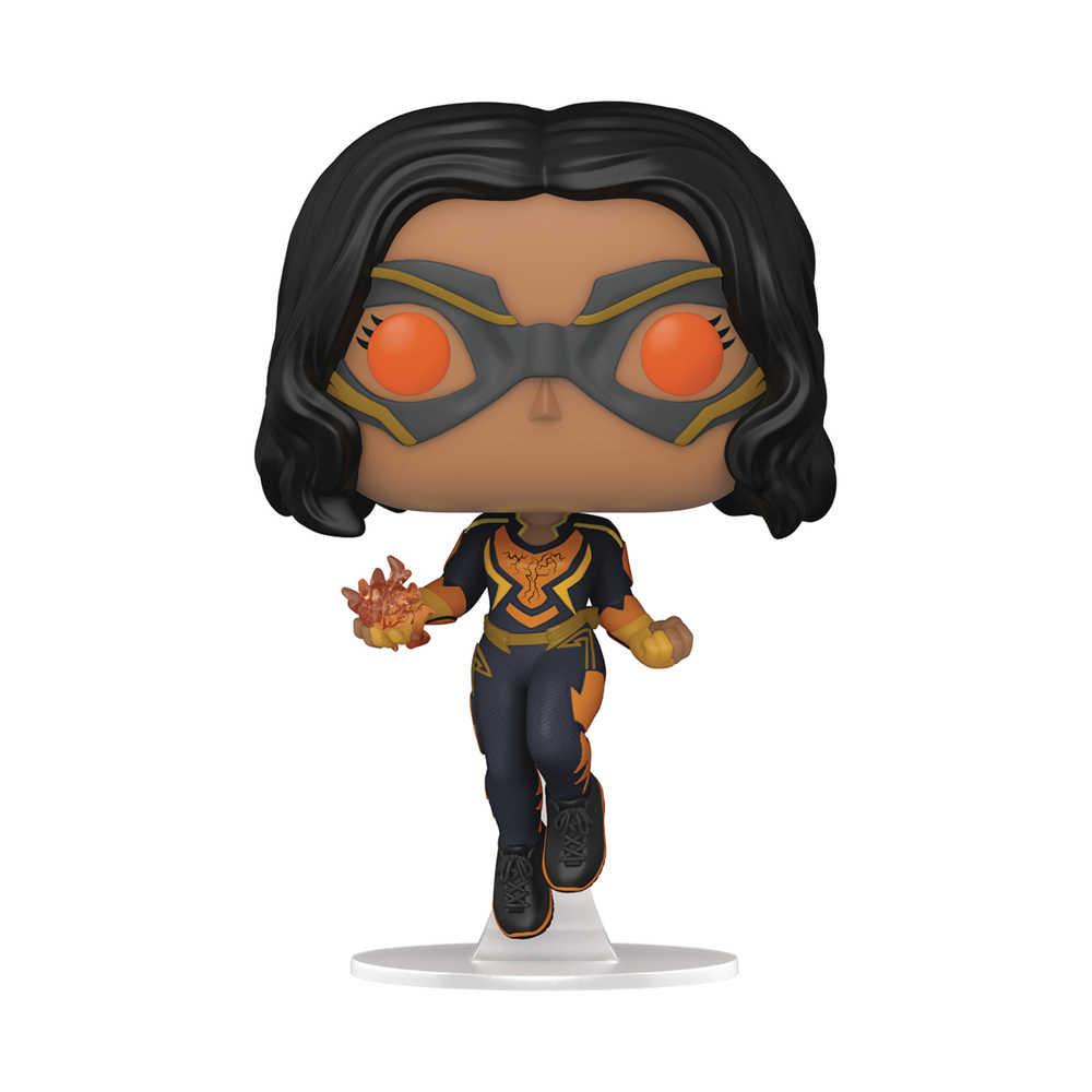 Pop Heroes Black Lightning Lightning Vinyl Figure