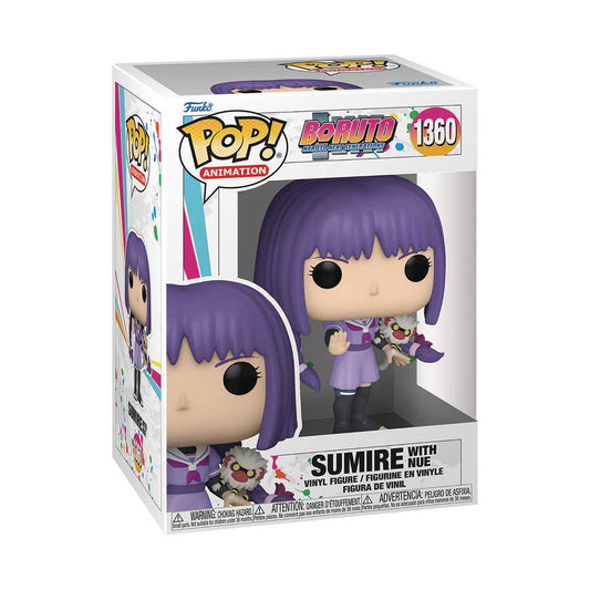 Pop Animation Boruto Sumire with Nue Vinyl Figure