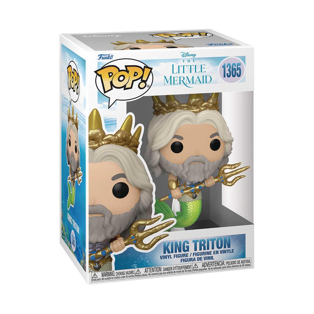 Pop Disney Little Mermaid Live Action King Triton Vinyl Figure (C