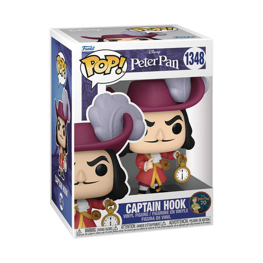 Pop Disney Peter Pan 70th Hook Vinyl Figure