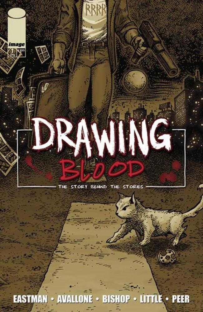 Drawing Blood #1 (Of 12) Cover C Ben Bishop, Kevin Eastman & Robert Rodriguez Variant