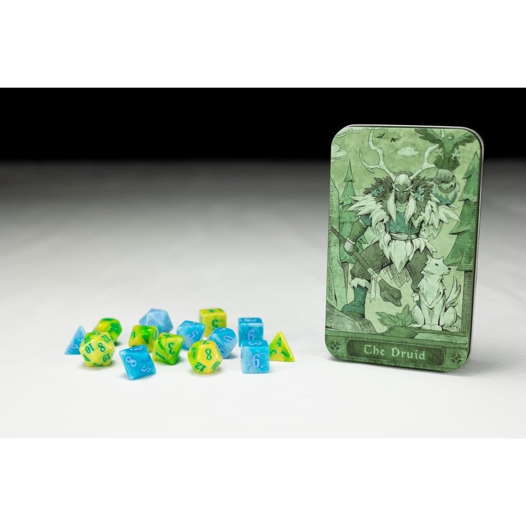 Beadle and Grimm's The Druid dice Set