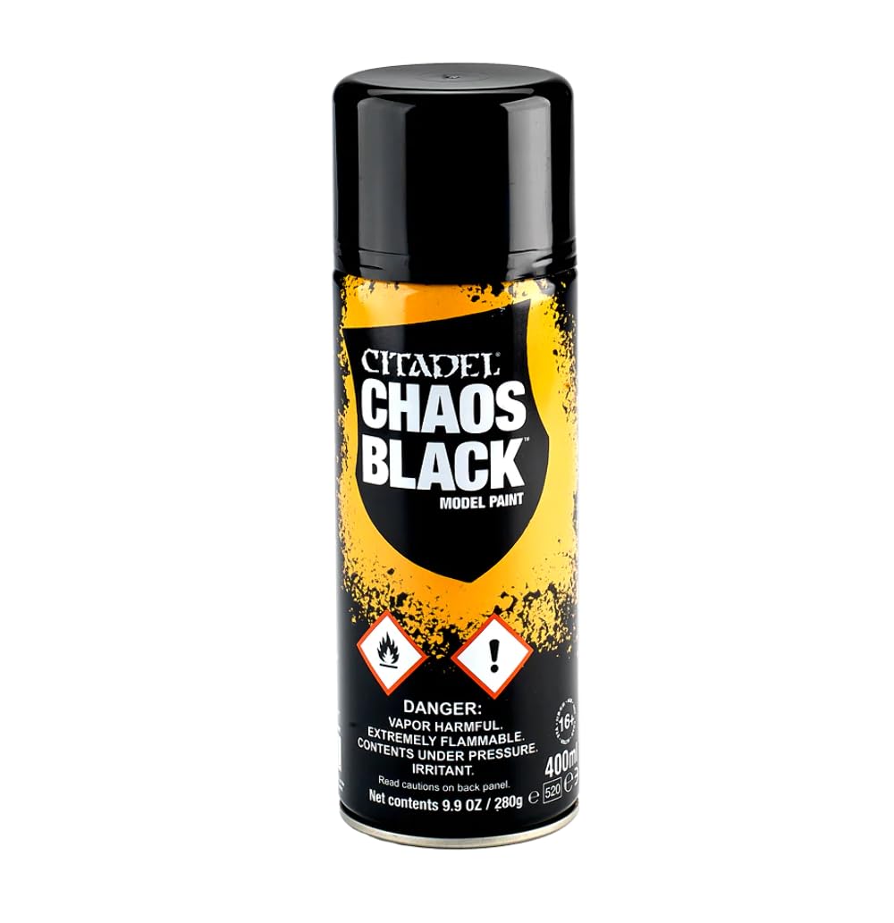 GAMES WORKSHOP Citadel BLACK SPRAY PAINT