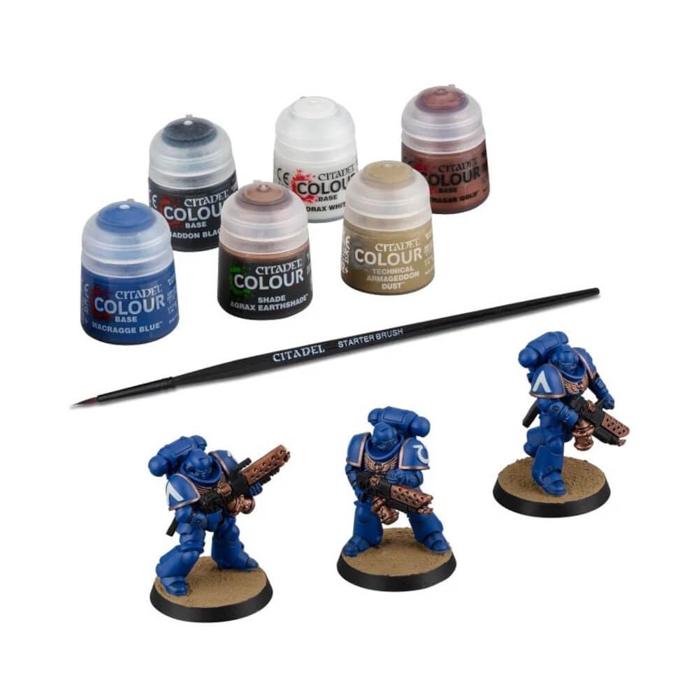 GAMES WORKSHOP Warhammer 40K: Space Marines: Infernus Marines & Paints Set