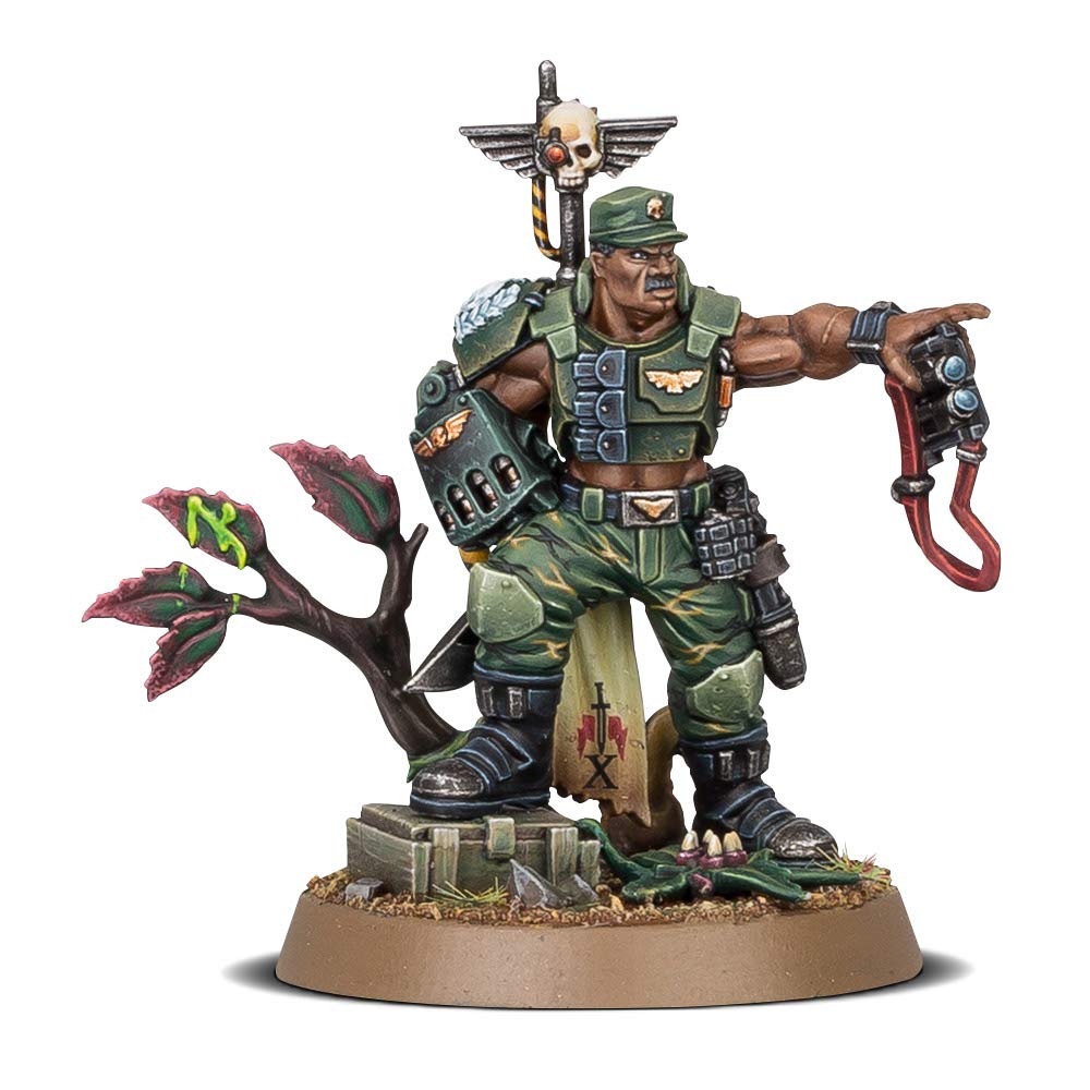 Citadel Warhammer 40K Catachan Colonel Store Anniversary Model