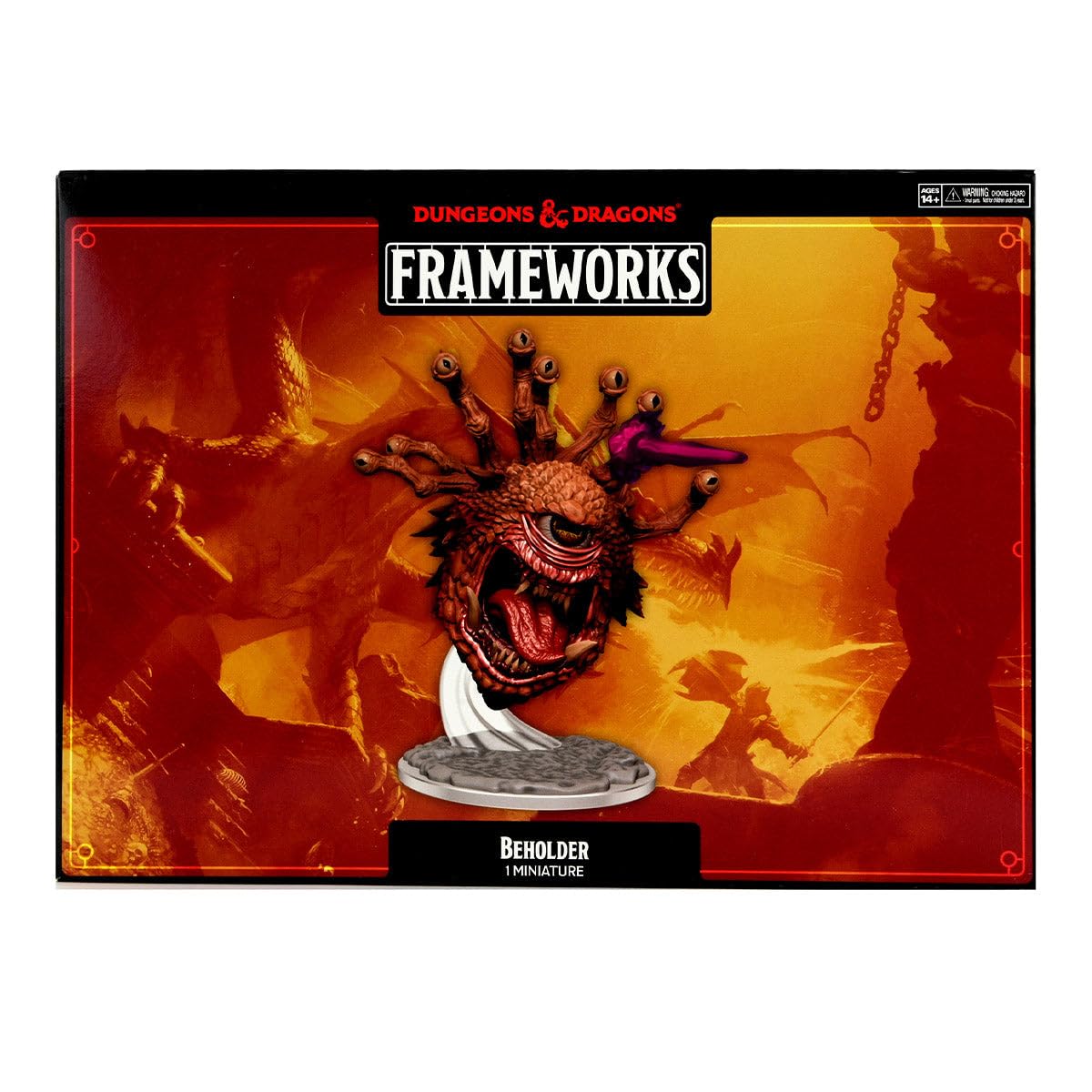 WizKids D&D Frameworks: Beholder - Unpainted and Unassembled