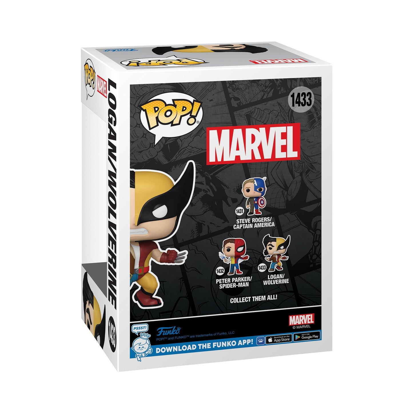 Funko Pop! Marvel: Split - Wolverine/Logan