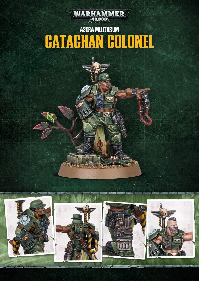 Citadel Warhammer 40K Catachan Colonel Store Anniversary Model