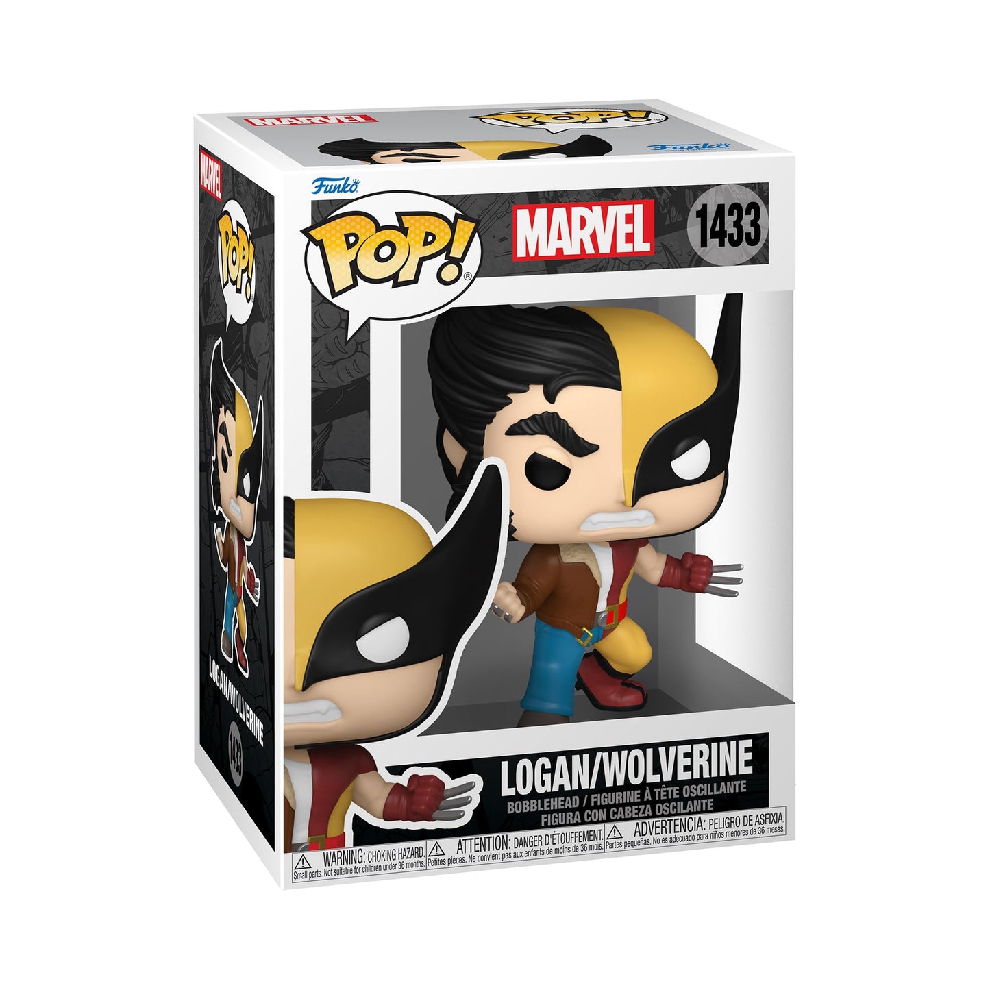 Funko Pop! Marvel: Split - Wolverine/Logan