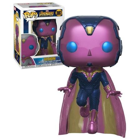 Funko Pop! Marvel #307 Avengers Infinity War Vision (Hot Topic Exclusive)