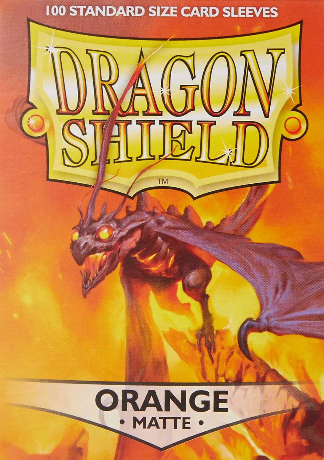 Dragon Shield - Matte Orange - 100