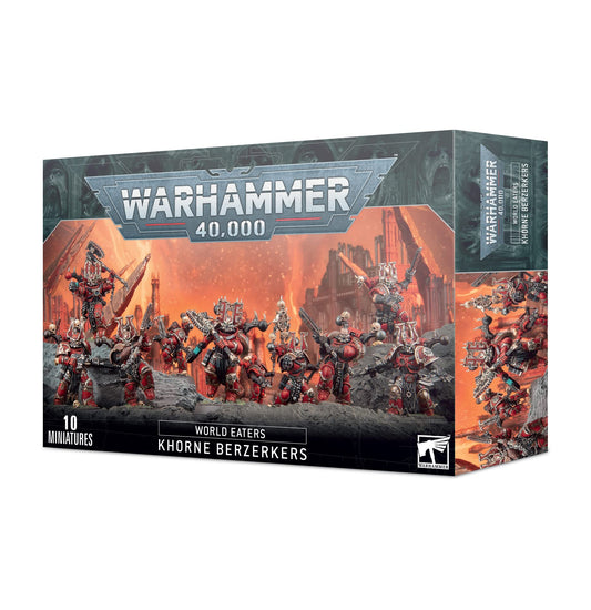 Games Workshop Warhammer 40,000 World Eaters: Khorne Berzerkers