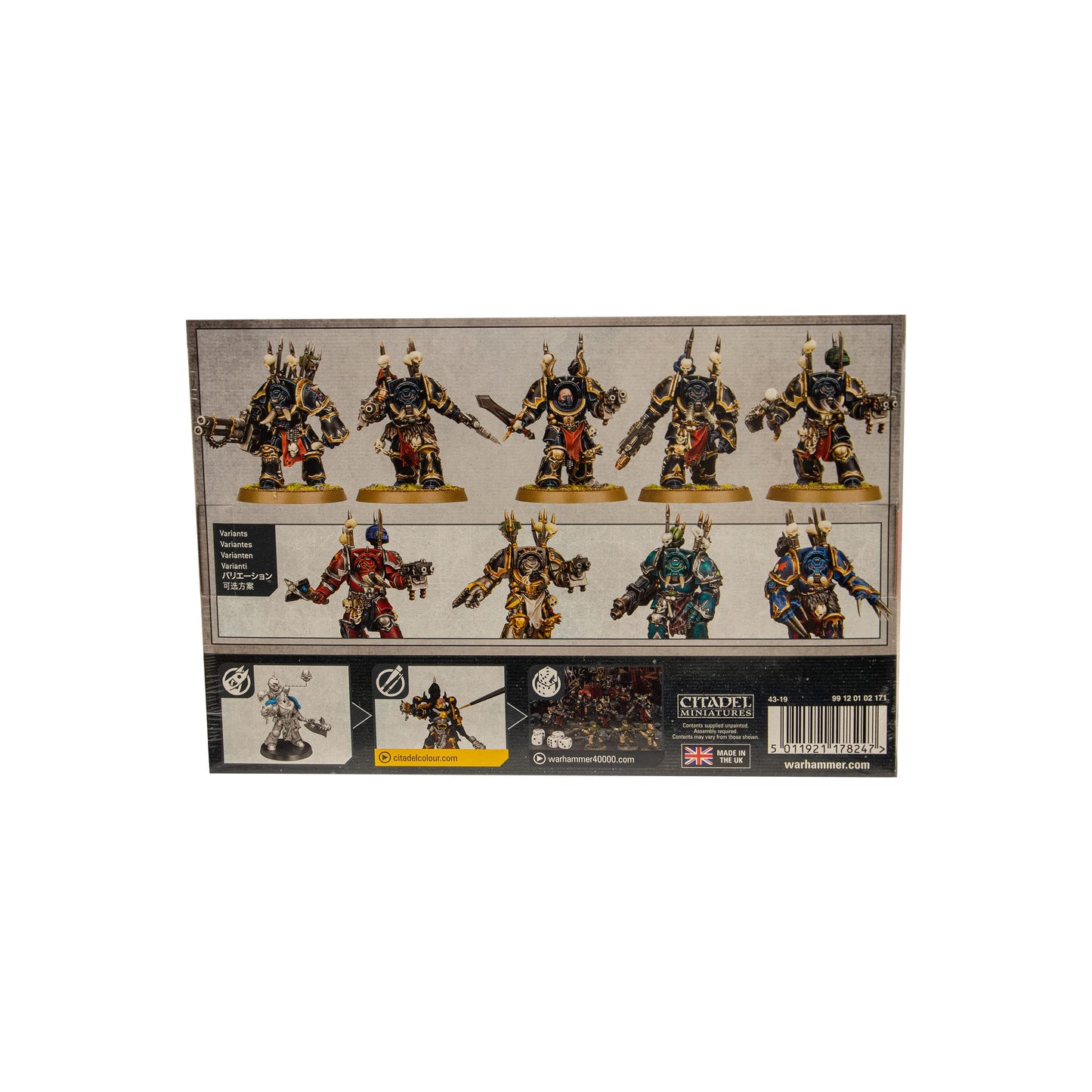 Games Workshop Chaos Terminator Squad