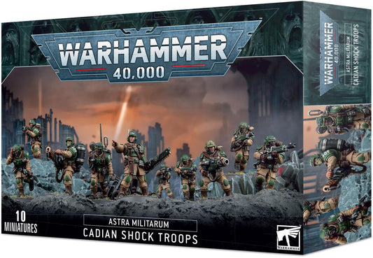 Warhammer 40,000: Astra Militarum - Cadian Shock Troops