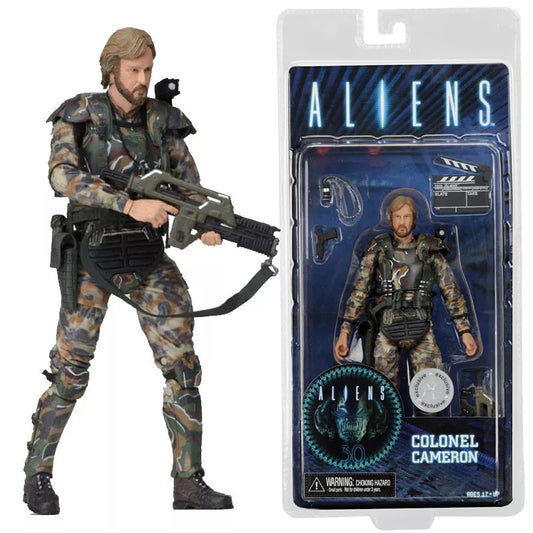 NECA Alien Director Colonel Cameron Colonial Marine 7" Aliens Movie Figure