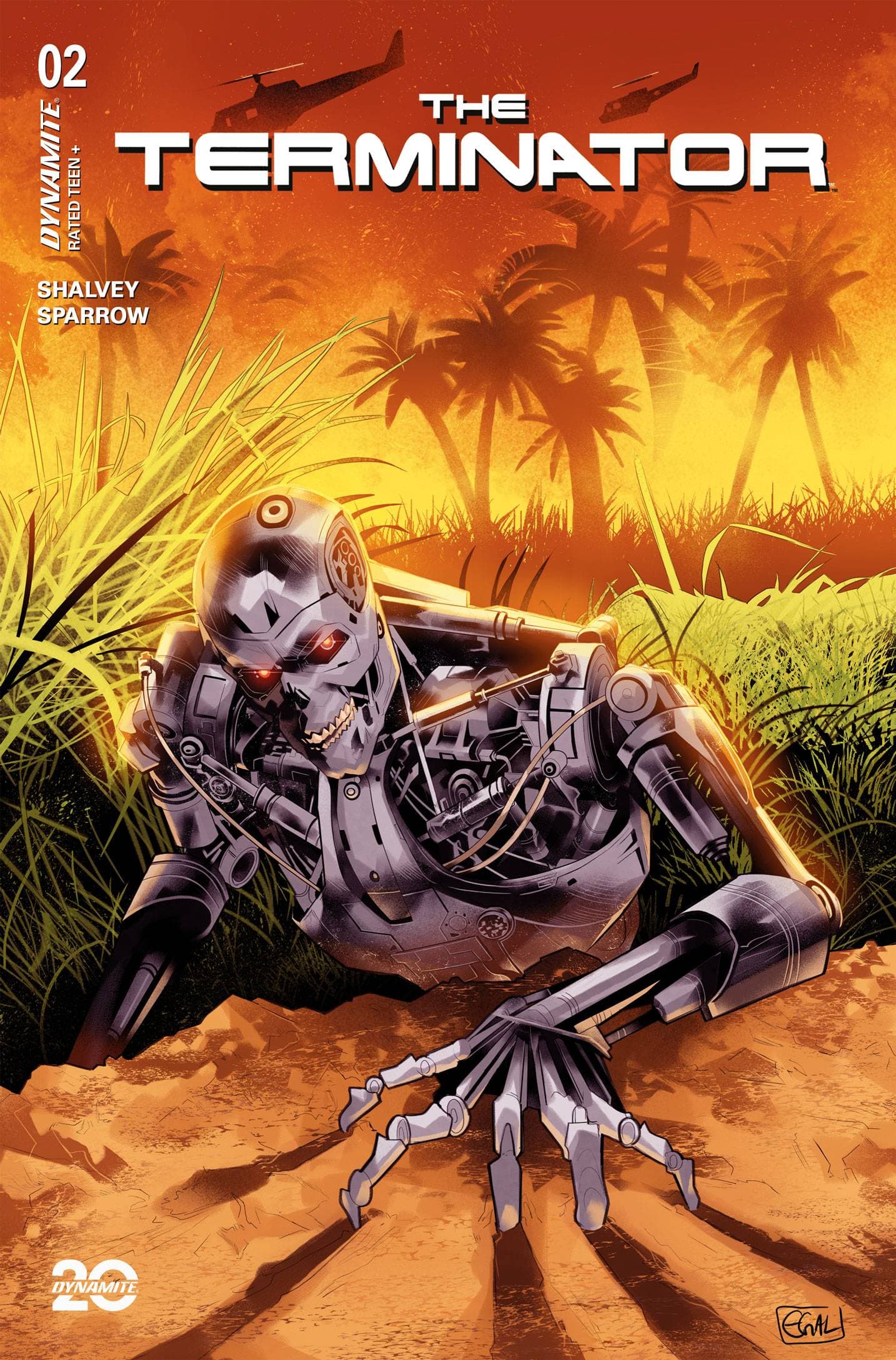 Terminator #2 Cover 1:10 Variant Edition Galmon Foil