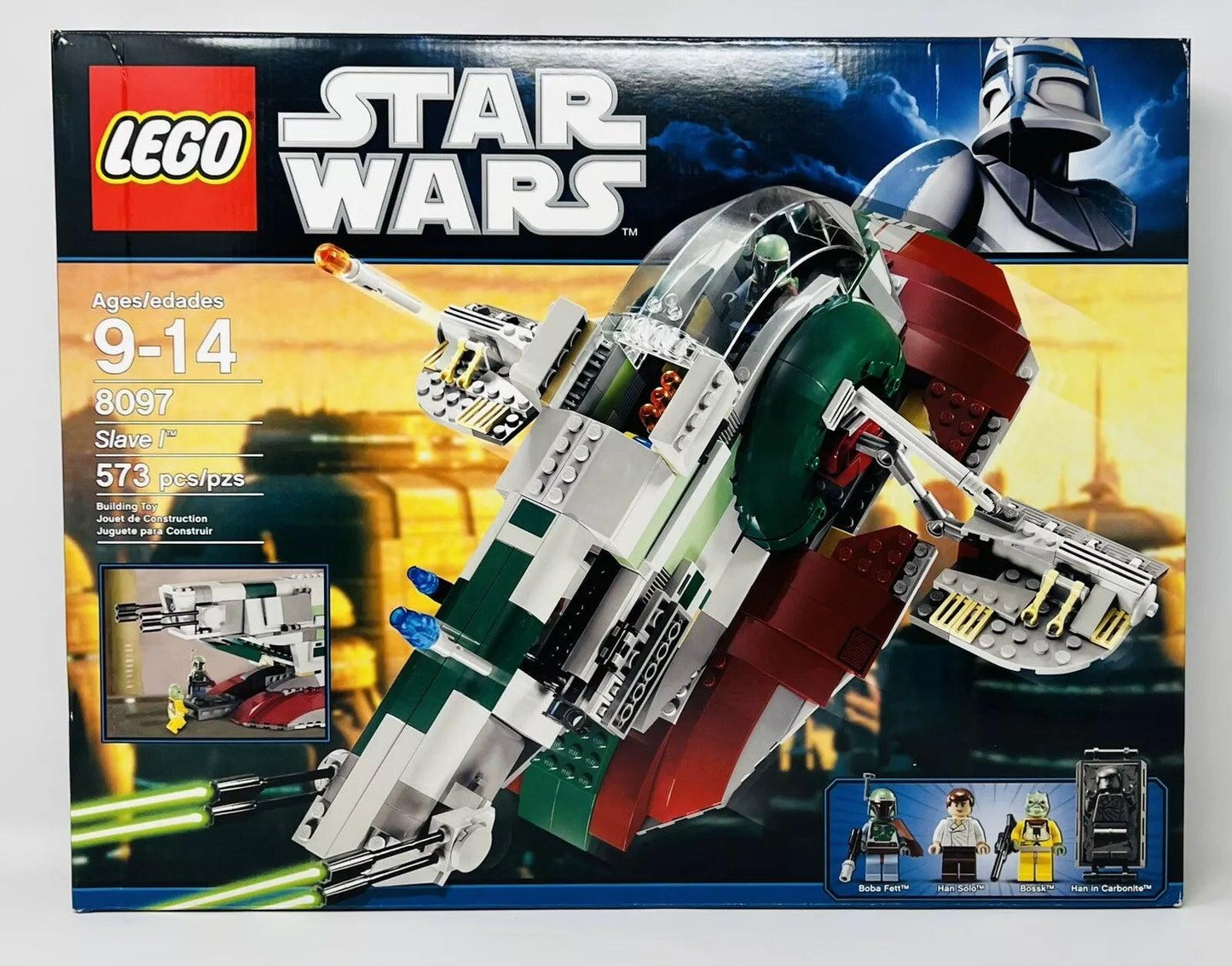 LEGO Star Wars: Slave I (8097) (Missing Han Solo & Bossk)