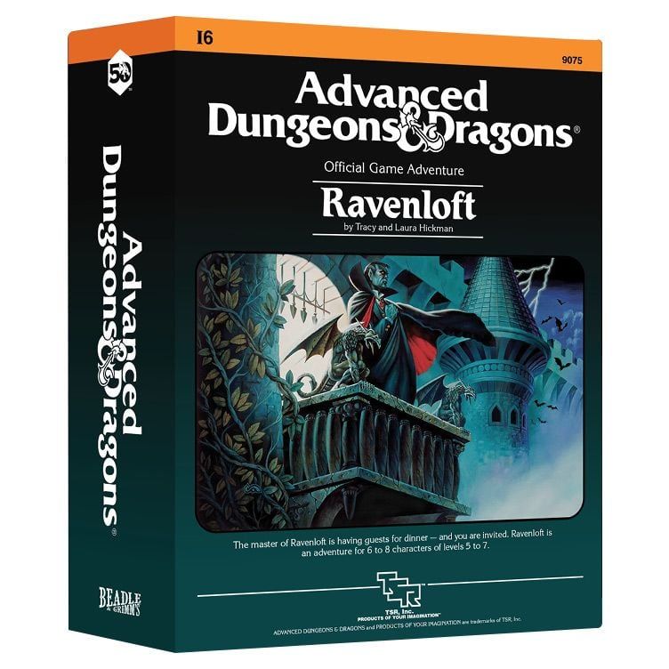 BAG50RAVENLOFT Classic Module Collection Raven Loft Dice Game